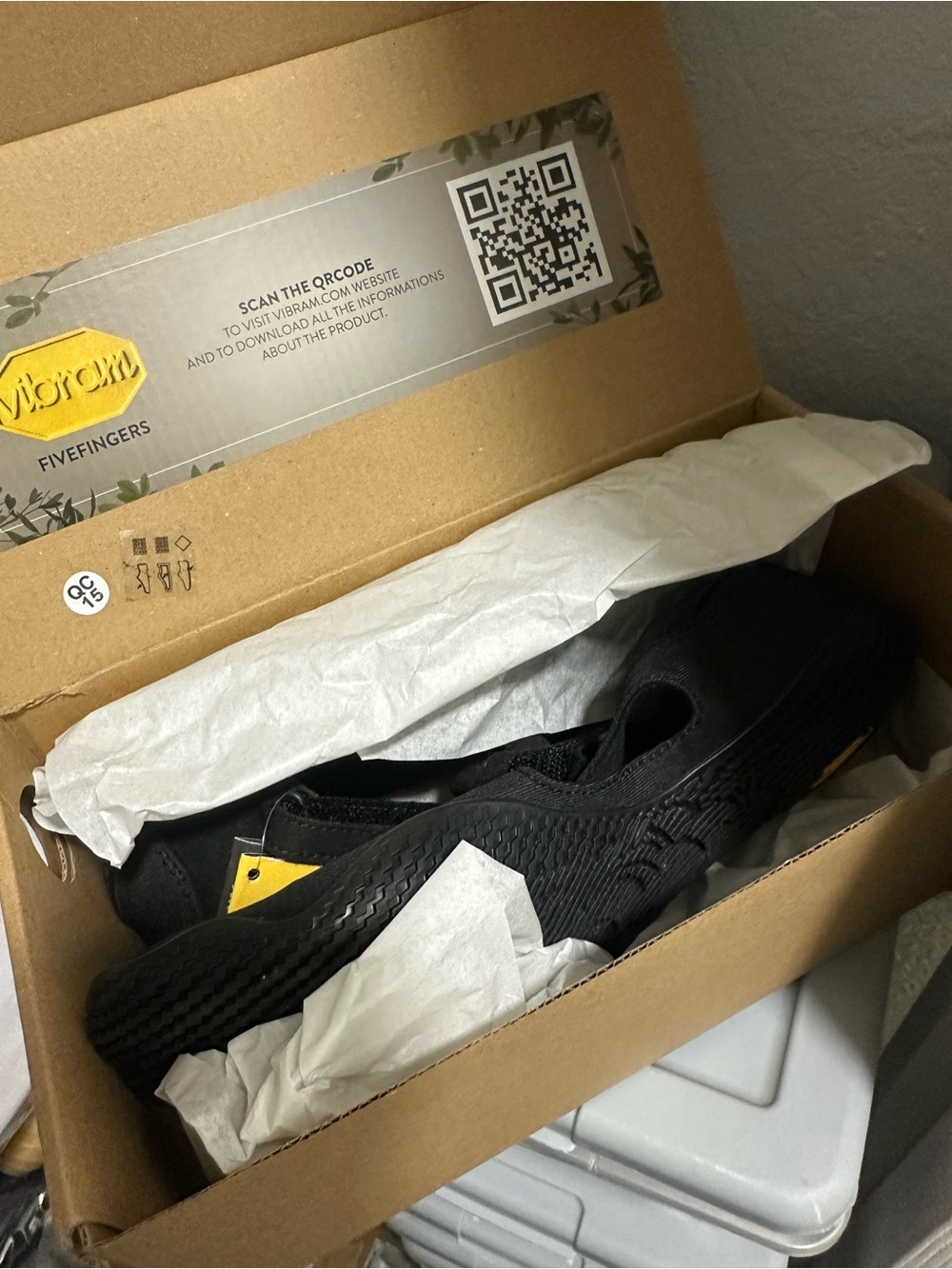 Vibram V-Soul FiveFingers Black - Picture 3 of 7
